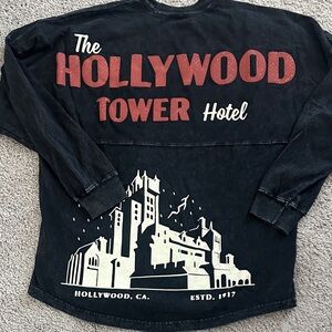 Hollywood Tower Hotel Black Spirit Jersey size Large unisex